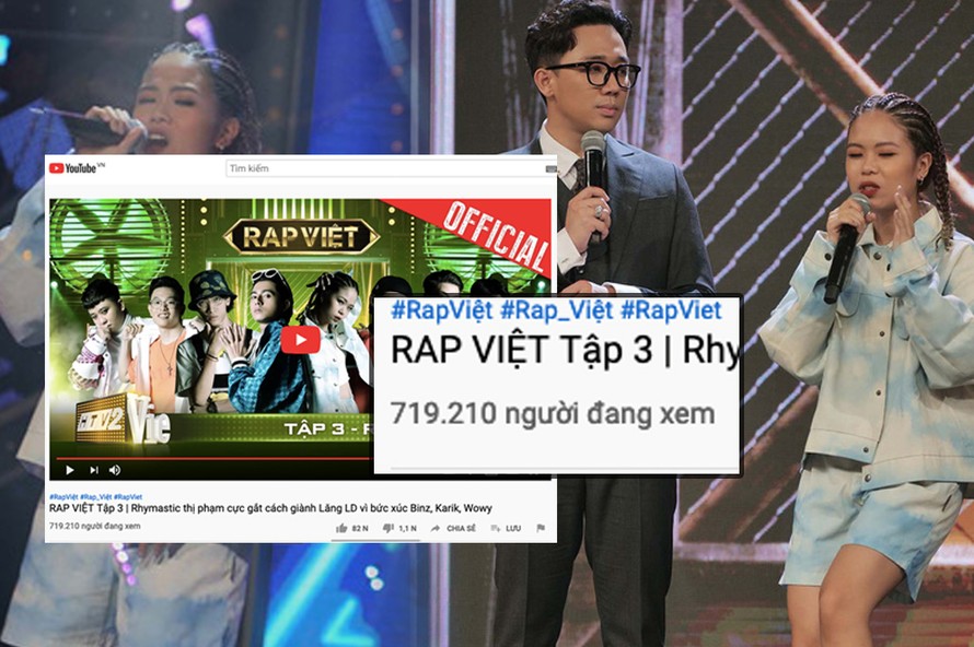 'Rap Việt' tiếp tục công phá kỷ lục, nữ thí sinh đầu tiên gây bất ngờ