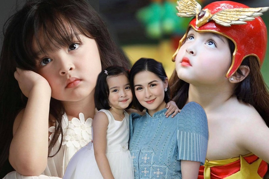Con gái 4 tuổi của ‘mỹ nhân đẹp nhất Philippines’ đẹp tựa thiên thần, cát-xê cao hơn mẹ