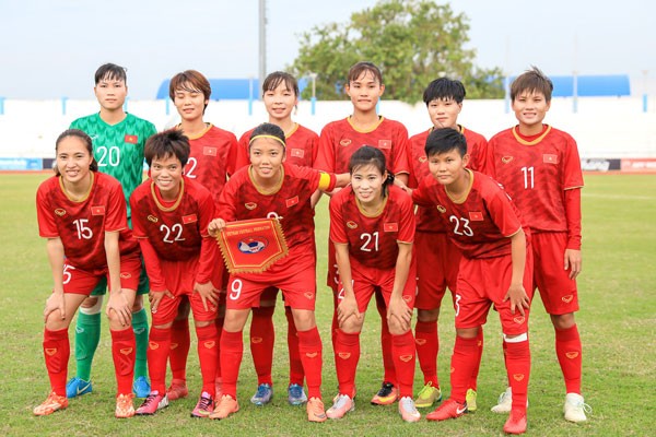 Đội tuyển nữ Việt Nam. Ảnh: vff.org.vn