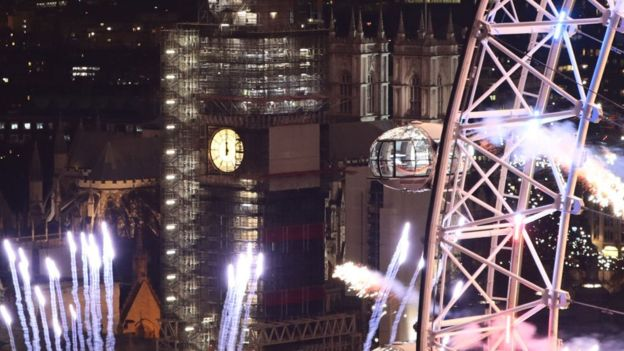 Lần gần nhất chiếc chuông trong tháp Big Ben được sử dụng (Ảnh:Getty Images)