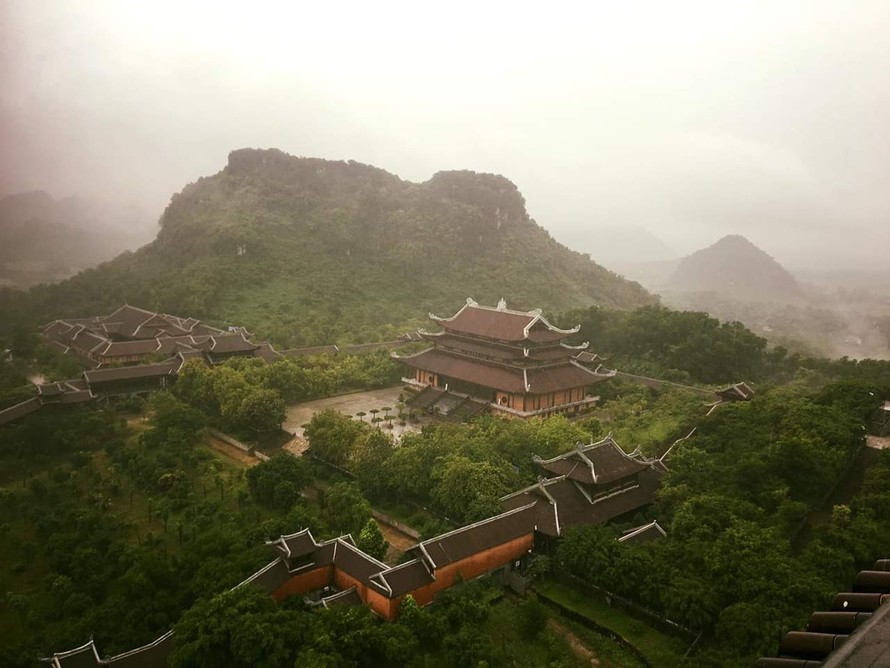 Toàn cảnh chùa Tam Chúc, nơi diễn ra Đại lễ Vesak 2019 - Ảnh: Hoàng Long