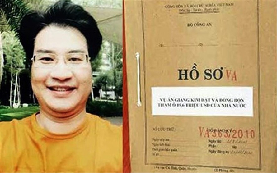 Trong vụ án Vinashin, Giang Kim Ðạt đã tẩu tán nhiều tài sản ra nước ngoài và cho người thân trong giai đoạn thi hành án.
