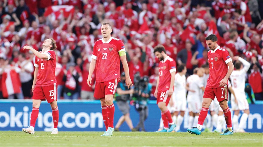 Người hâm mộ khó có thể tìm thấy hình bóng Gấu Nga ở đội hình tham dự EURO 2020