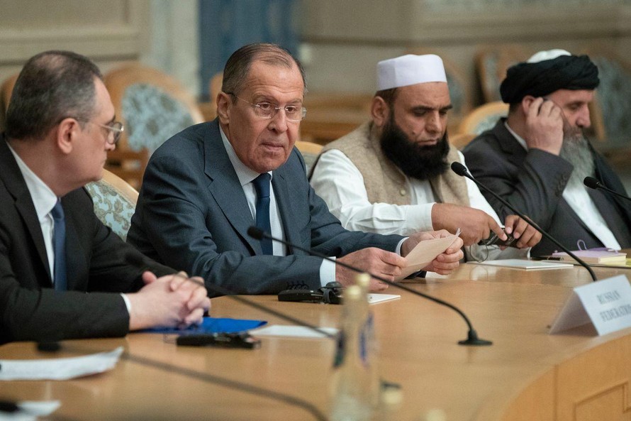 Ngoại trưởng Nga Sergei Lavrov cho biết tình hình tại Afghanistan đang có chiều hướng xấu đi. Ảnh: AP