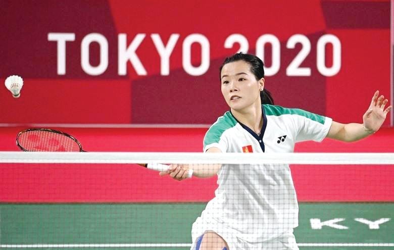 Tay vợt Nguyễn Thuỳ Linh trải qua kỳ Olympic thành công ngoài mong đợi. Ảnh: GETTY IMAGES