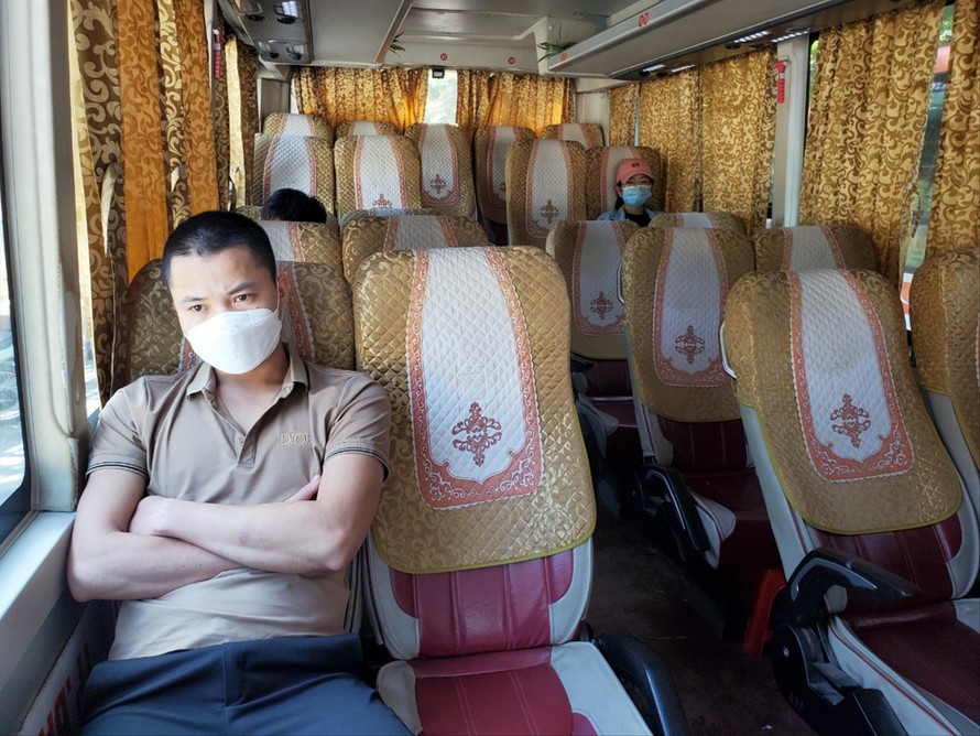 Hành khách trên những chuyến xe khách liên tỉnh đầu tiên tại Bến xe Bắc Ninh