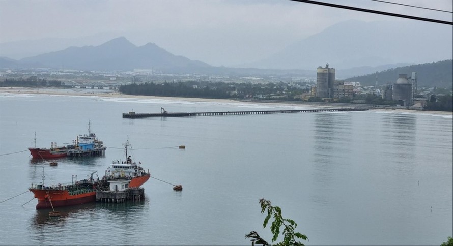 Xây dựng cơ sở hạ tầng dùng chung tạo cơ sở phát triển cảng biển tại khu vực Liên Chiểu (Đà Nẵng) Ảnh: Thanh Trần