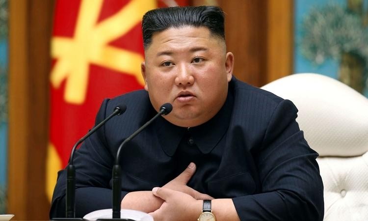 Nhà lãnh đạo Triều Tiên Kim Jong Un ảnh: KCNA 