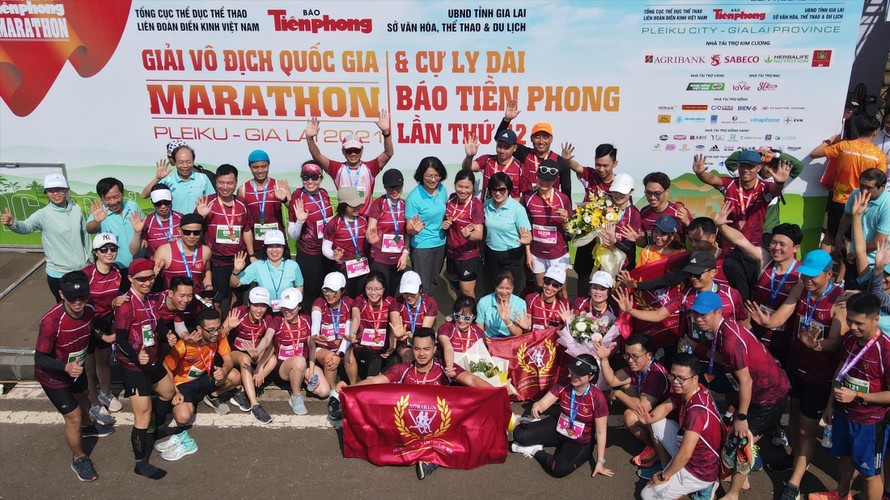 Số lượng VĐV phong trào tăng đột biến ở Tiền Phong Marathon 2021 ảnh: Mạnh Thắng