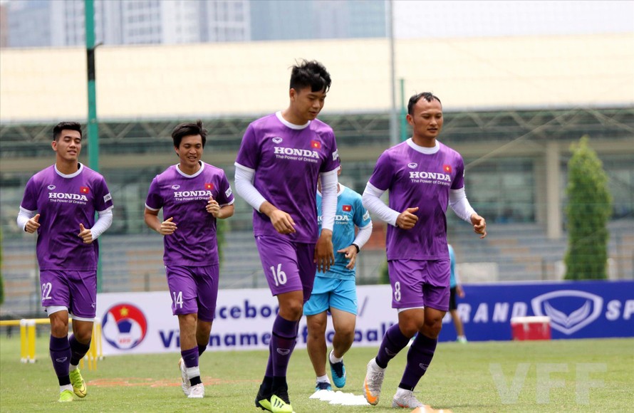 Đội tuyển Việt Nam đang đứng trước cơ hội lớn giành vé vào vòng loại cuối World Cup 2022 khu vực châu Á ảnh: Anh Đoàn 