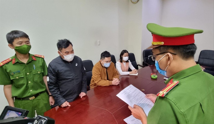 Thực hiện lệnh bắt giam đối với ông Nguyễn Quang Trung