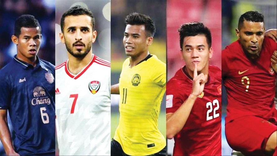 Tiến Linh và các cầu thủ đáng xem tại bảng G vòng loại World Cup 2022 Ảnh: AFC 