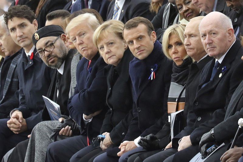 Nhiều lãnh đạo thế giới đã có mặt tại Paris hôm qua Ảnh: AP