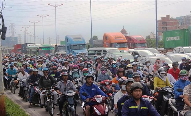 Xe cá nhân đã trở thành thảm họa giao thông, thường xuyên gây tắc đường tại TPHCM và nhiều thành phố lớn Ảnh: Huy Thịnh