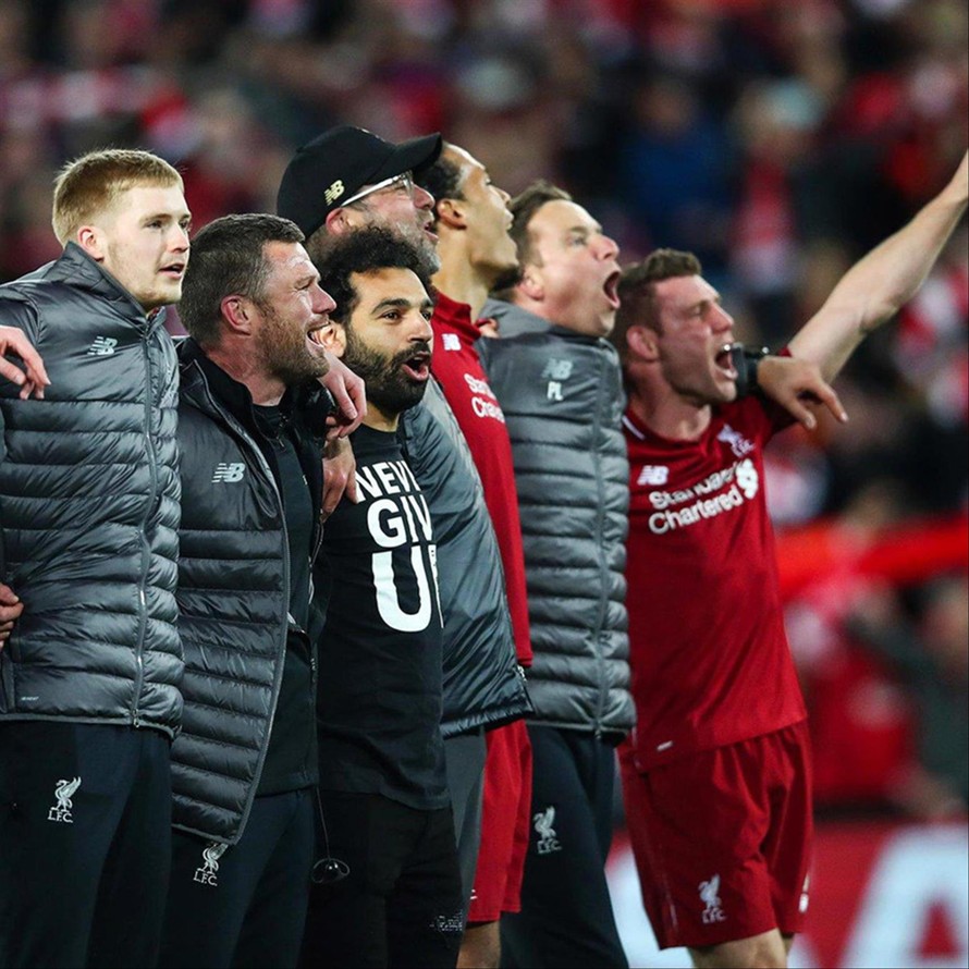 Tinh thần không bỏ cuộc giúp Liverpool giành vé vào chung kết Champions League