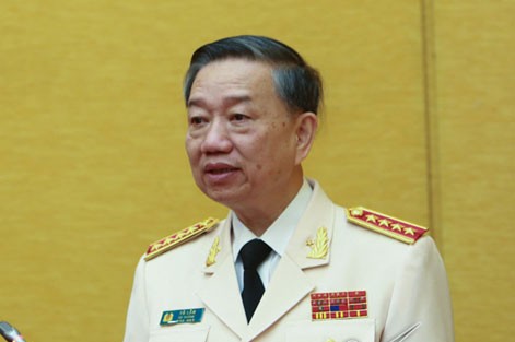 Bộ trưởng Bộ Công an Tô Lâm - Ảnh: Vietnamnet