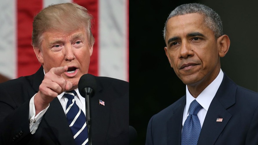 Ông Trump rút nước Mỹ khỏi thỏa thuận hạt nhân với Iran vào năm 2018, hai năm sau khi lên nắm quyền, trong khi thỏa thuận này được tổng thống tiền nhiệm Barack Obama ủng hộ. Ảnh: CNN 