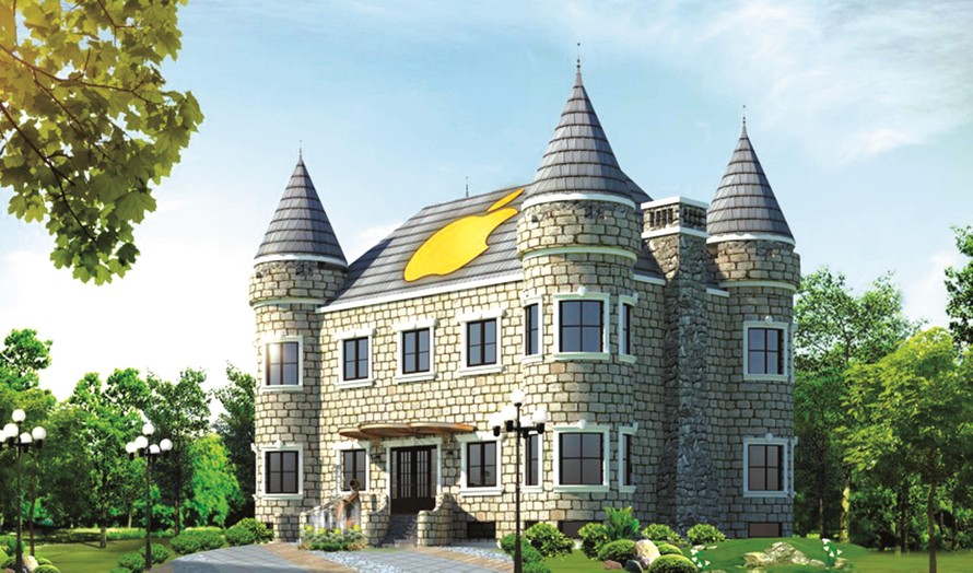 Siêu lâu đài dát vàng giá khởi điểm 10 triệu USD 