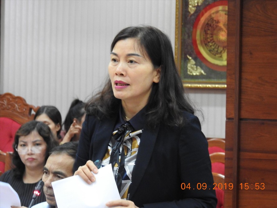 Đại tá Nguyễn Thị Xuân trả lời các thông tin mà báo Tiền Phong phản ánh