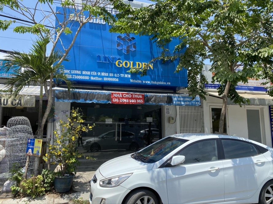 Link Golden đóng cửa trụ sở tại 30DDC Lương Định Của, quận 2 