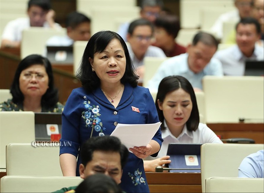​ ÐBQH Nguyễn Thị Mai Hoa (Ðồng Tháp) đề nghị bổ sung hình phạt lao động công ích đối với một số trường hợp vi phạm hành chính