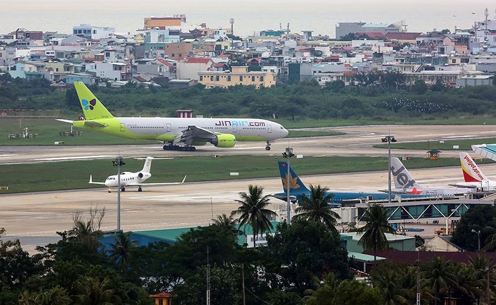 Một góc sân bay Đà Nẵng - Ảnh: VOV 