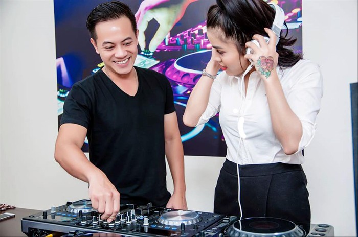 DJ/Producer số 1 Việt Nam Hoàng Anh (bìa trái) 