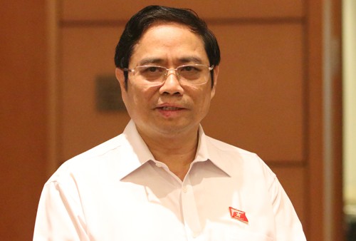 Trưởng ban Tổ chức Trung ương Phạm Minh Chính.