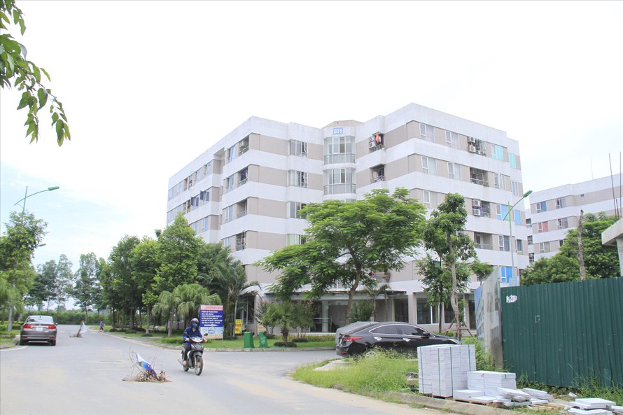 Tòa nhà cho thuê D15 ở Khu đô thị Ðặng Xá (Gia Lâm, Hà Nội) 