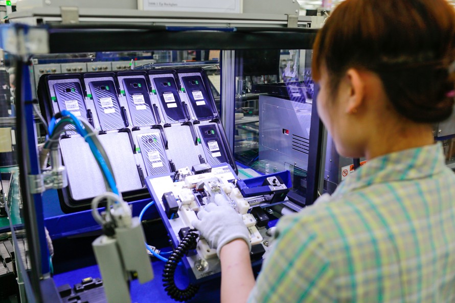 Samsung – DN FDI hàng đầu của Hàn Quốc đang đầu tư tại Việt Nam. Ảnh: Anh Tuấn