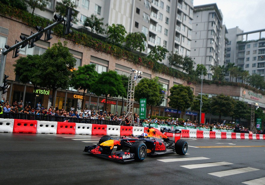 Formula 1 Vietnam Grand Prix khánh thành vào tháng 4/2020 tại thủ đô Hà Nội. Ảnh: Minh Châu