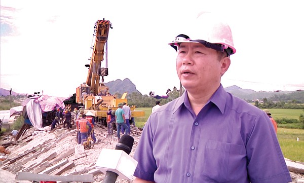Ông Vũ Anh Minh, Chủ tịch HĐTV Tổng Công ty đường sắt Việt Nam (VNR)