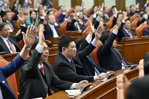 Các đại biểu dự hội nghị T.Ư 9, tháng 12/2018 tại Hà Nội ảnh: Nhật Bắc
