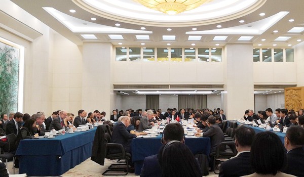 Quang cảnh cuộc đàm phán Mỹ - Trung về thương mại tại Bắc Kinh ẢNH: SCMP 