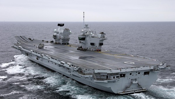 Tàu sân bay HMS Queen Elizabeth của hải quân Anh (ukdefencejournal.org.uk) 