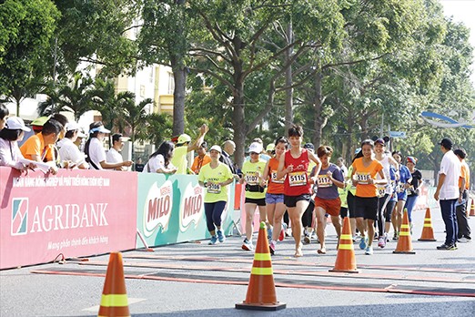 Việt dã toàn quốc và Marathon giải báo Tiền Phong lần thứ 59 tại Buôn Ma Thuột, Đắk Lắk ảnh: NHƯ Ý 