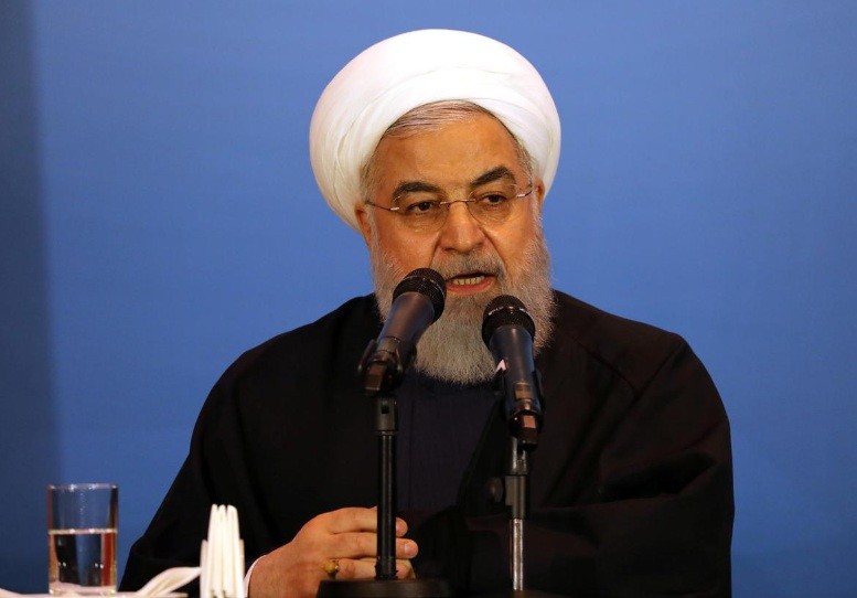 Trước áp lực của Mỹ, Tổng thống Iran Hassan Rouhani vừa tuyên bố Iran có thể quay lại làm giàu uranium cấp độ vũ khí ảnh: Reuters 