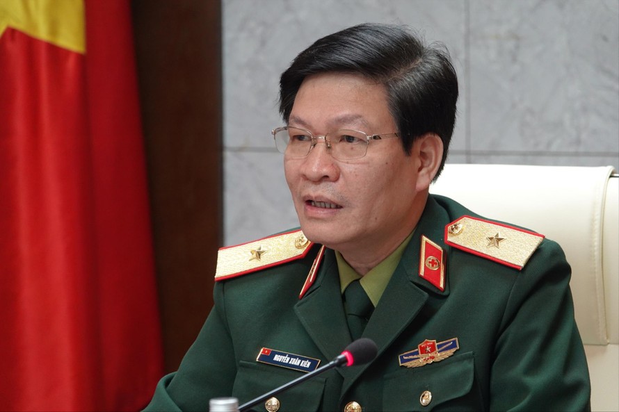  Thiếu tướng Nguyễn Xuân Kiên, Cục trưởng Cục Quân y ẢNH: NGUYỄN MINH 