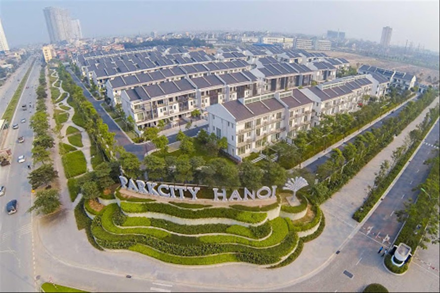 Dự án Park City (Hà Đông, Hà Nội) quy mô hơn 77 ha được “miễn” quỹ đất 20% xây NƠXH ảnh: PV 