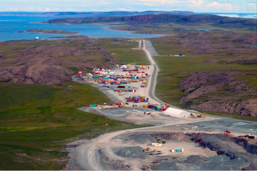 Khu vực mỏ vàng Hope Bay ở miền bắc Canada ảnh: Wikipedia 