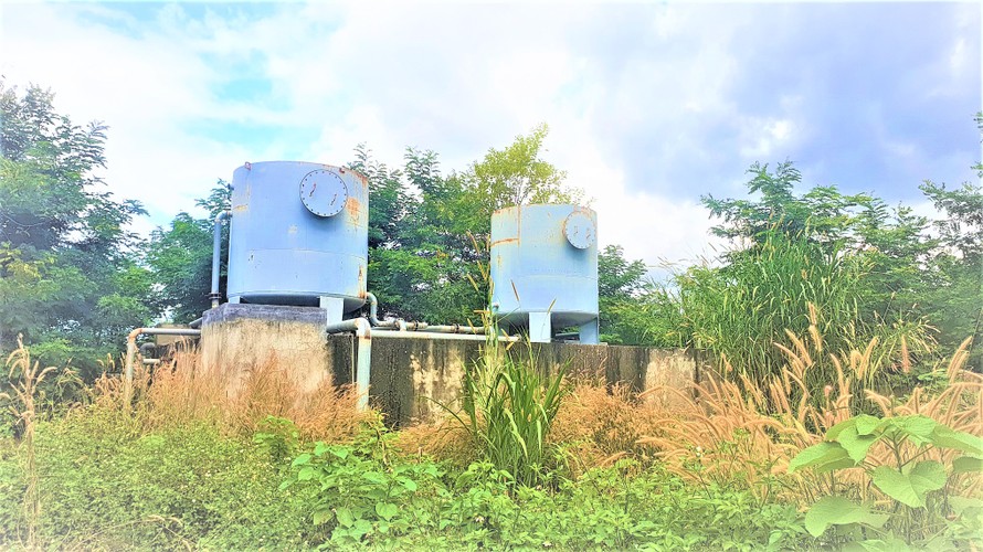 Công trình cấp nước tập trung tại thôn Bằng Sơn bị bỏ hoang