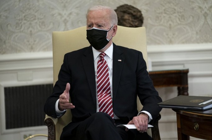 Tổng thống Mỹ Joe Biden. Ảnh: AP 
