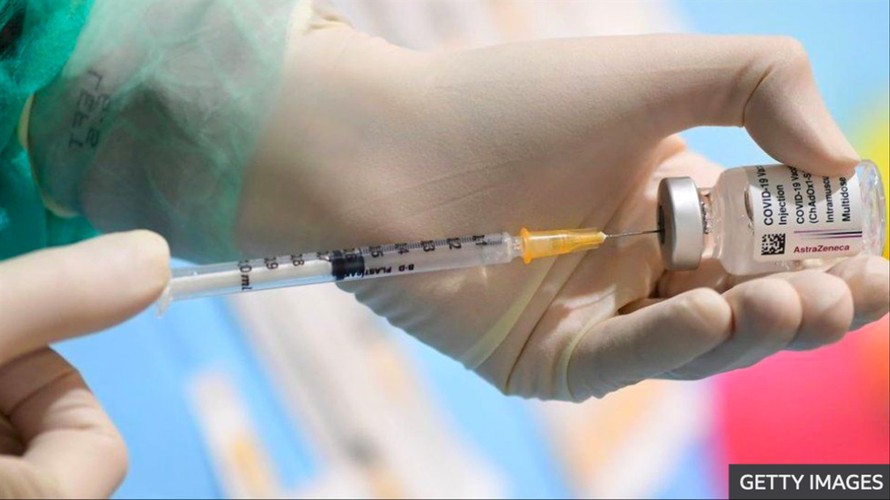 Một liều vắc-xin AstraZeneca ảnh: Getty Images 