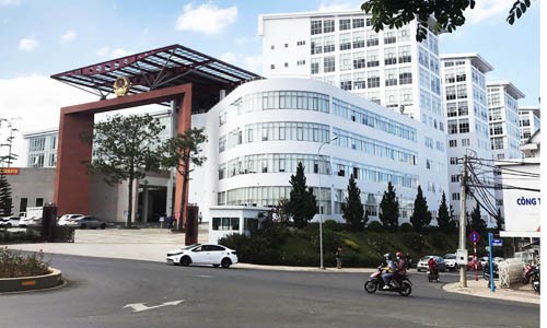 Trung tâm hành chính tỉnh Lâm Đồng. Ảnh: Kim Anh