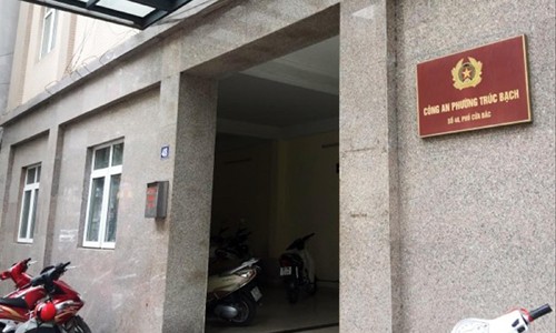 Trưởng Công an phường Trúc Bạch bị kỷ luật do bị tố  quỵt nợ tiền tỷ