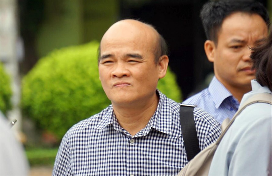 Ông Nguyễn Huy Quang - Vụ trưởng Vụ Pháp chế (Bộ Y tế) tại tòa
