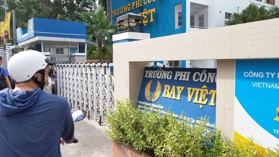 Trường phi công Bay Việt, đơn vị đầu tiên và duy nhất tới nay tham gia được một phần quá trình đào tạo phi công cơ bản trong nước Ảnh: Phạm Thanh