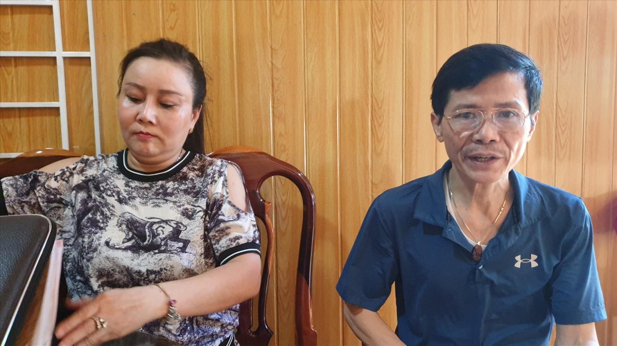 Chị Mai và người chồng bị ung thư trao đổi với PV Tiền Phong 