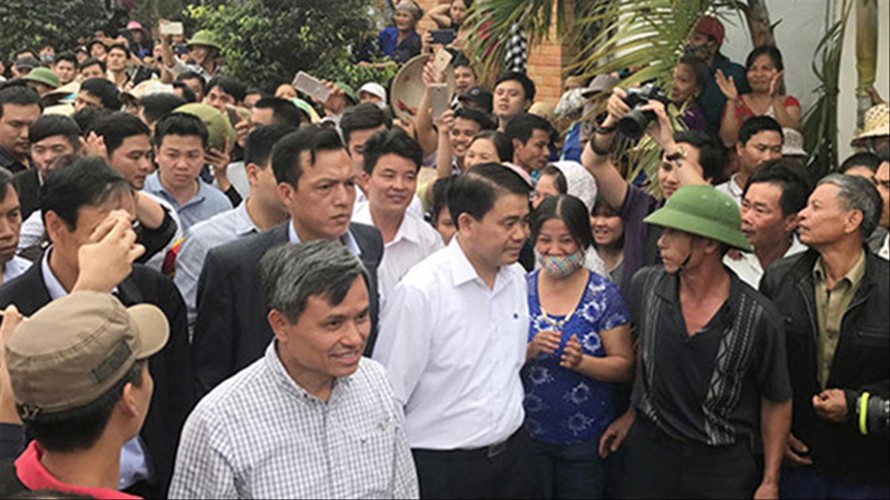 Chủ tịch UBND TP Hà Nội về xã Đồng Tâm đối thoại với nhân dân