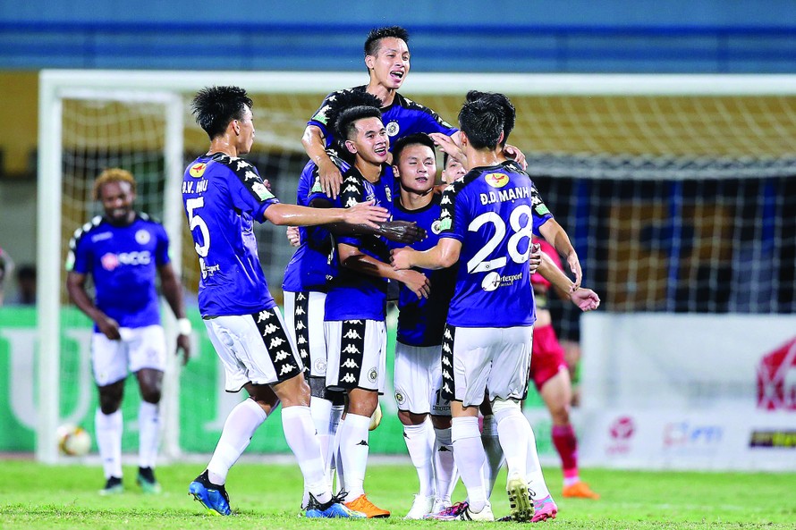 Hà Nội FC đang có thành tích tốt ở đấu trường AFC Cup 2019 